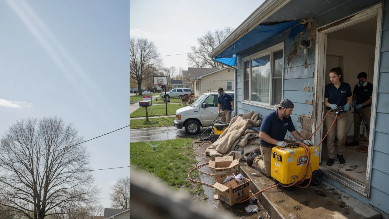 Basement Flood Cleanup in Kohler, WI near me